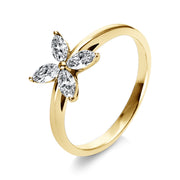 Ring - Moderner Schmuck aus Gold mit Diamanten - 1O722