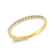 Ring    aus 750/-18 Karat Gelbgold mit 43 Diamanten 0