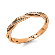 Ring - Moderner Schmuck aus Gold mit Diamanten - 1Q385