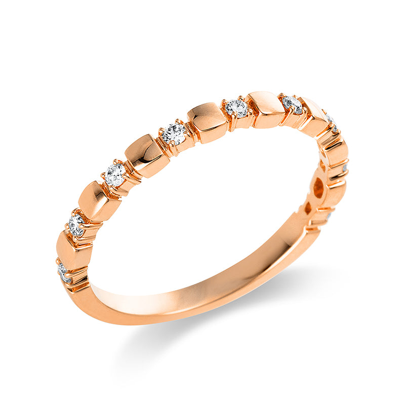 Ring - Moderner Schmuck aus Gold mit Diamanten - 1Q399