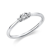 Ring aus Gold mit Diamanten, -Symbol - 1Q747