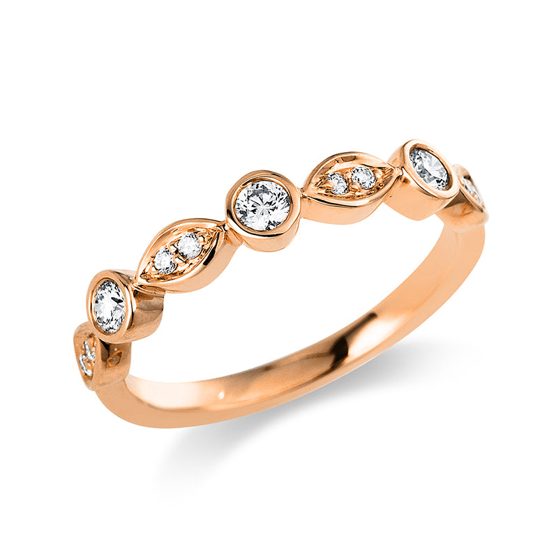 Ring - Moderner Schmuck aus Gold mit Diamanten - 1R285