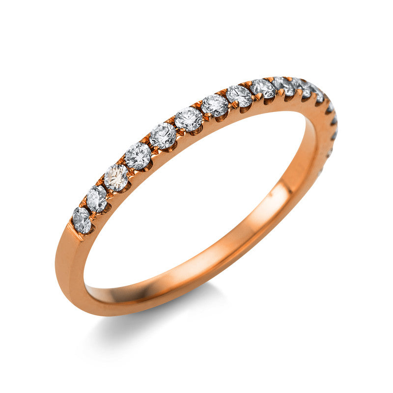 Ring - Memoire halb aus Gold mit Diamanten, -Symbol - 1R380