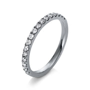 Ring - Memoire halb aus Gold mit Diamanten, -Symbol - 1R380