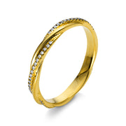 Ring - Moderner Schmuck aus Gold mit Diamanten - 1S126