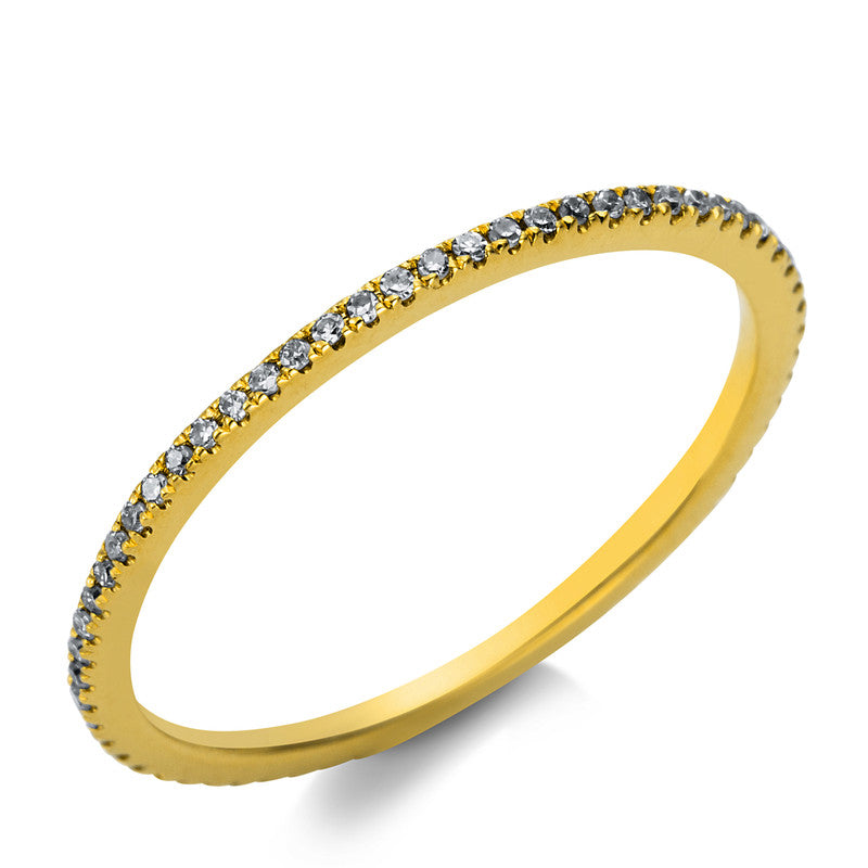 Ring - Memoire voll aus Gold mit Diamanten - 1T490