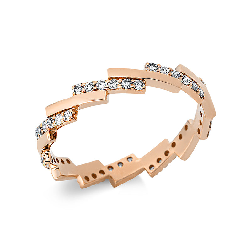 Ring - Moderner Schmuck aus Gold mit Diamanten - 1T575