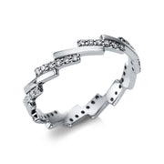 Ring - Moderner Schmuck aus Gold mit Diamanten - 1T575