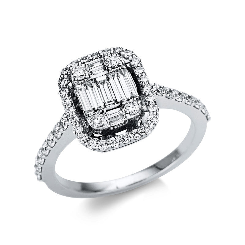 Ring aus Gold mit Diamanten, -Symbol - 1U114