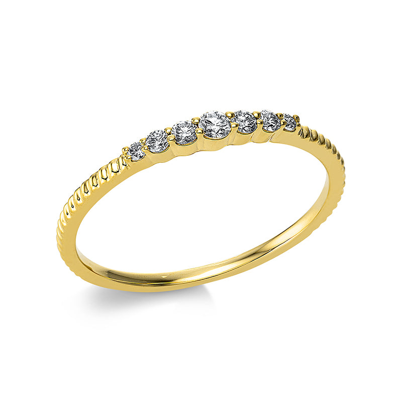 Ring - Moderner Schmuck aus Gold mit Diamanten - 1U469