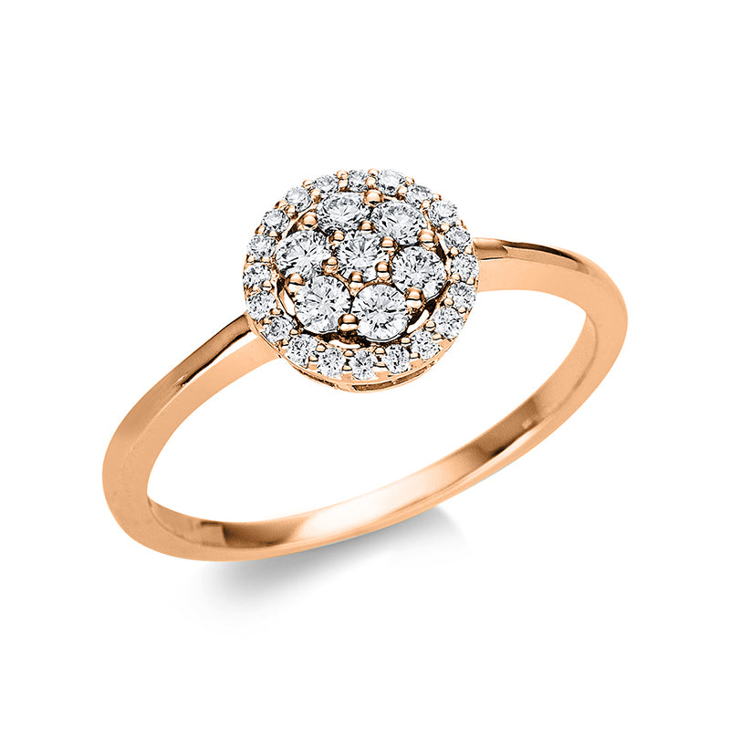 Ring aus Gold mit Diamanten, -Symbol - 1U498
