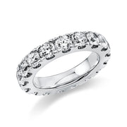 Ring    aus 950/-Platin Platin mit 17 Diamanten 3