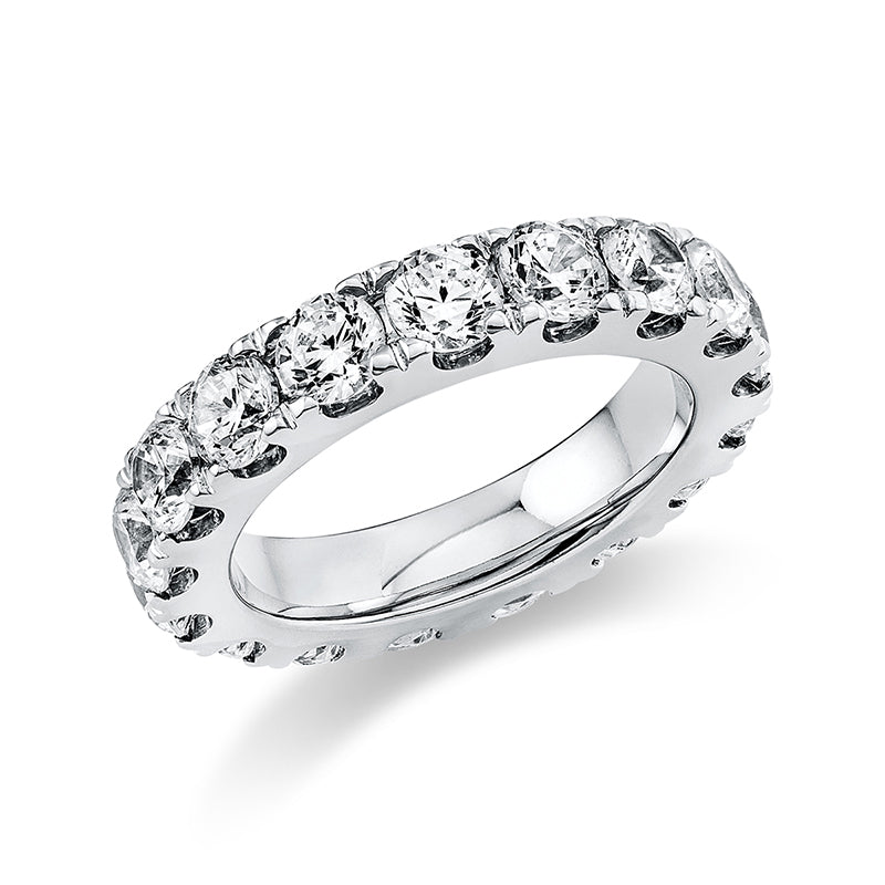 Ring    aus 950/-Platin Platin mit 17 Diamanten 3