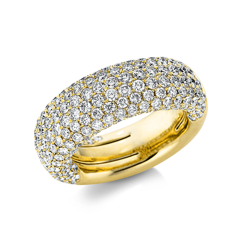 Ring - Pavé aus Gold mit Diamanten - 1U744