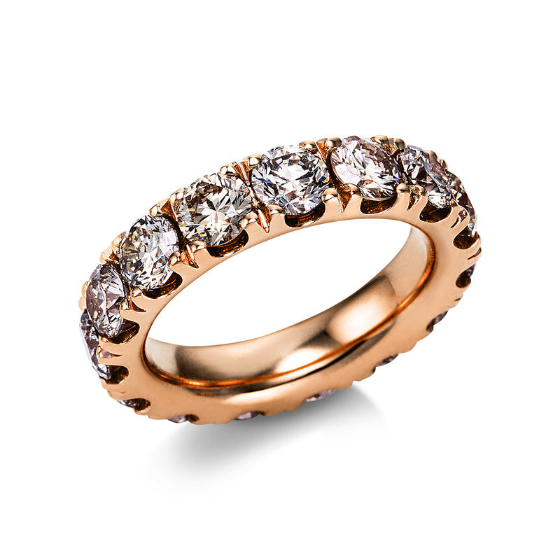 Ring    aus 750/-18 Karat Rotgold mit 17 Diamanten 6