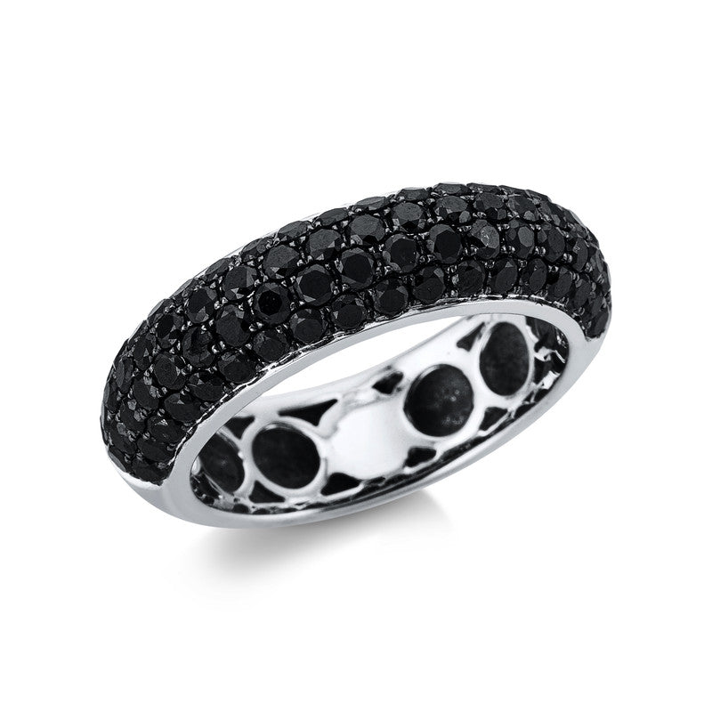 Ring    aus 750/-18 Karat Weißgold mit 76 Diamanten 1