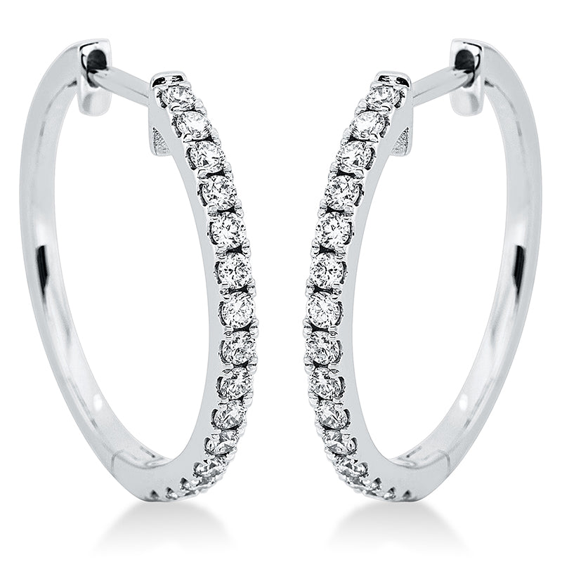Creolen - Moderner Schmuck aus Gold mit Diamanten - 2E616