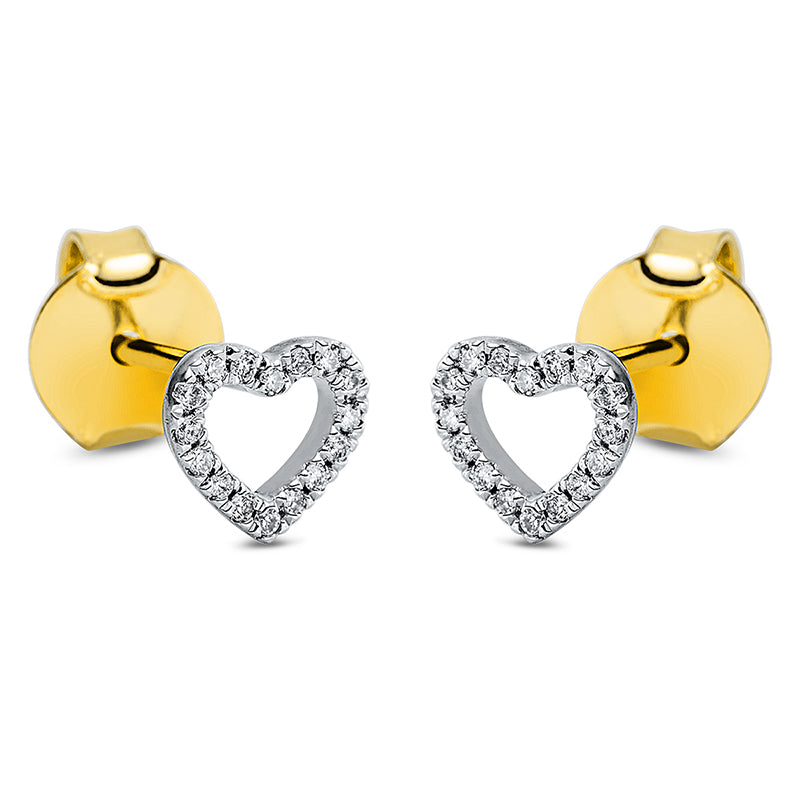 Ohrschmuck    aus 750/-18 Karat Gelbgold mit 32 Diamanten 0
