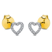 Ohrschmuck    aus 750/-18 Karat Gelbgold mit 32 Diamanten 0