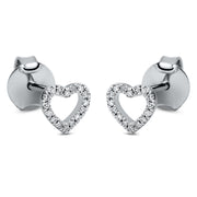 Ohrschmuck    aus 750/-18 Karat Weißgold mit 32 Diamanten 0