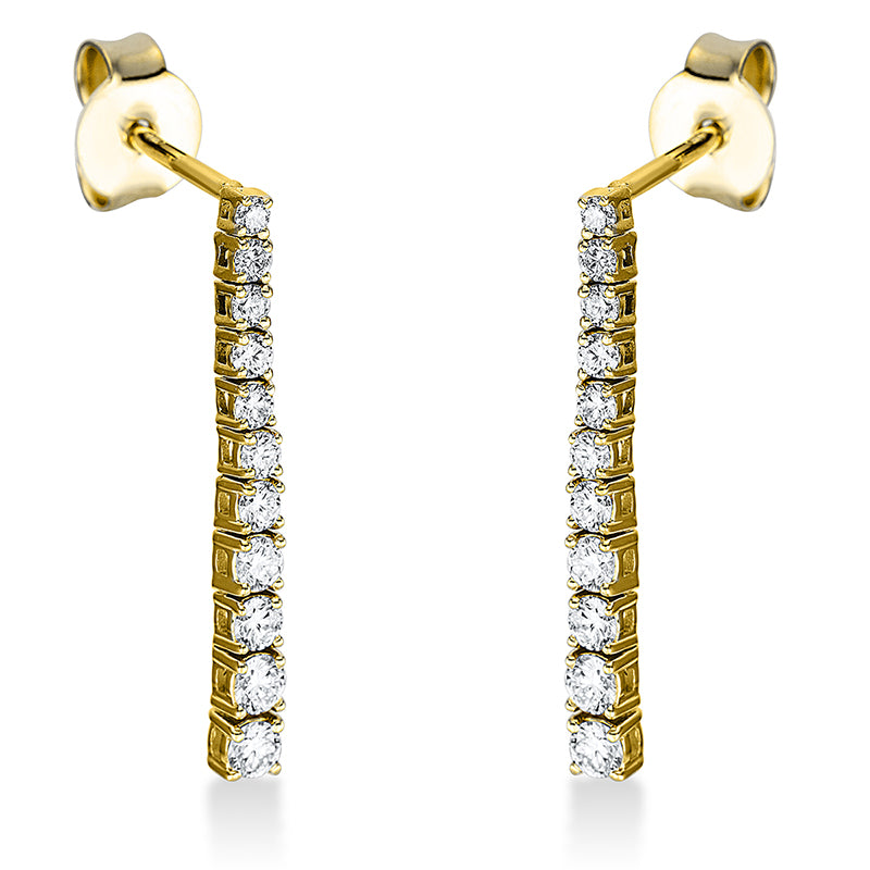 Ohrschmuck - Moderner Schmuck aus Gold mit Diamanten - 2N837