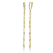 Ohrschmuck    aus 750/-18 Karat Gelbgold mit 60 Diamanten 0