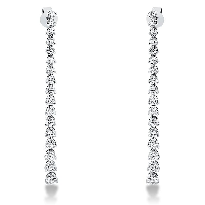 Ohrschmuck    aus 750/-18 Karat Weißgold mit 34 Diamanten 3