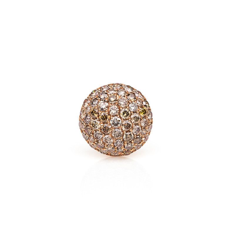 Anhänger    aus 750/-18 Karat Rotgold mit 55 Diamanten 0