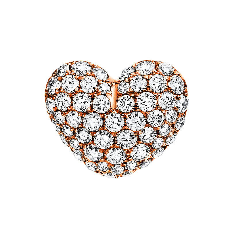 Anhänger    aus 750/-18 Karat Rotgold mit 53 Diamanten 0