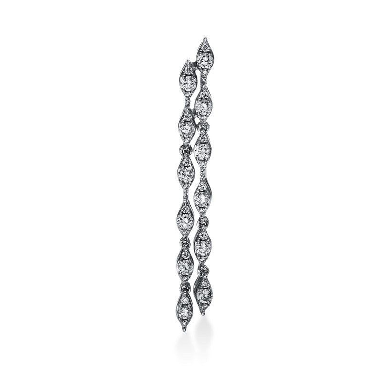 Anhänger    aus 585/-14 Karat Weißgold mit 36 Diamanten 0