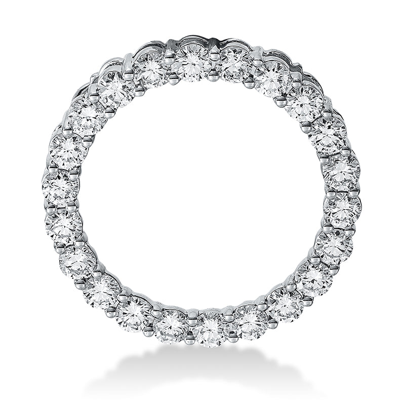 Anhänger    aus 750/-18 Karat Weißgold mit 22 Diamanten 1
