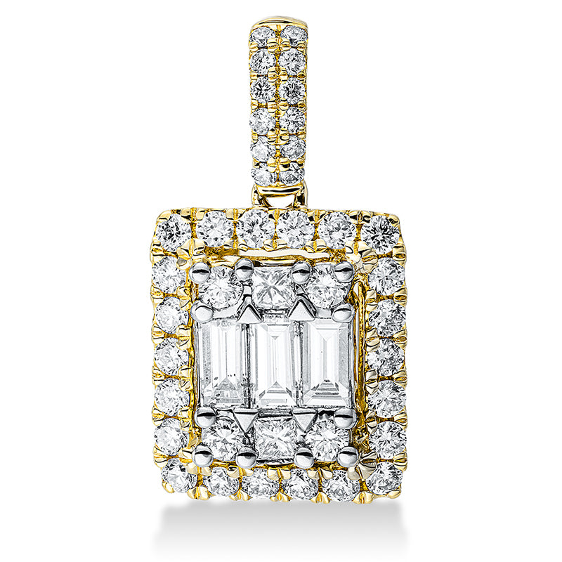 Anhänger aus Gold mit Diamanten - 3G086