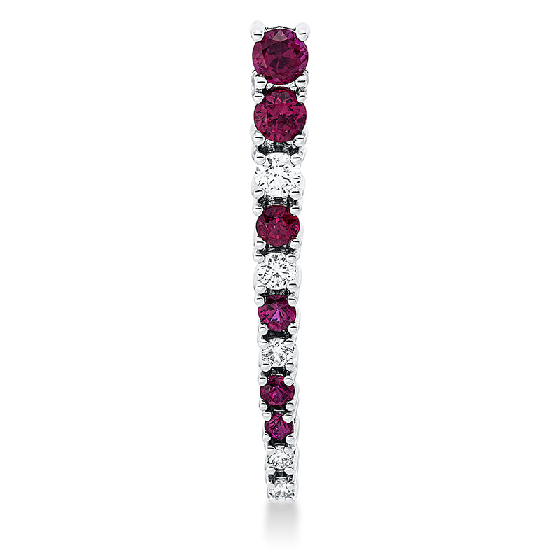 Anhänger aus Gold mit Diamanten mit Rubin - 3G493