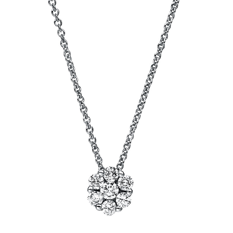 Collier aus Gold mit Diamanten, -Symbol - 4A213
