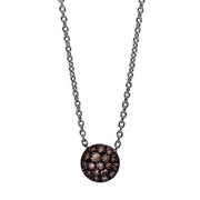 Collier    aus 750/-18 Karat Weißgold mit 18 Diamanten 0