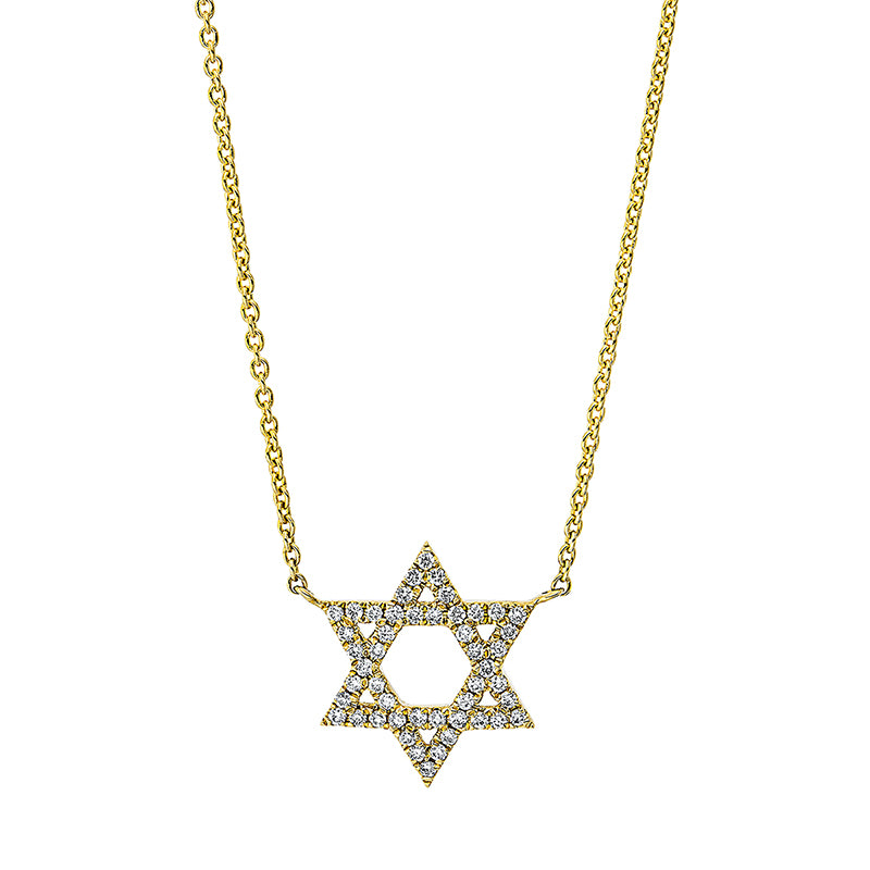 Collier    aus 750/-18 Karat Gelbgold mit 48 Diamanten 0