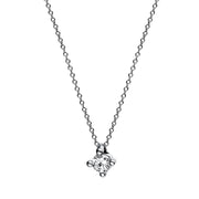 Collier - Solitaire aus Gold mit Diamant - 4D269