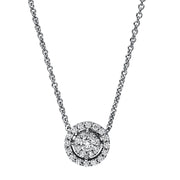Collier aus Gold mit Diamanten, -Symbol - 4D938