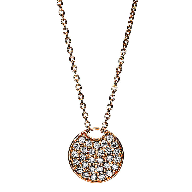 Collier - Pavé aus Gold mit Diamanten - 4F927