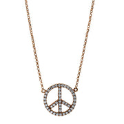 Collier    aus 750/-18 Karat Rotgold mit 44 Diamanten 0