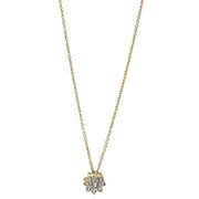 Collier aus Gold mit Diamanten, -Symbol - 4I083
