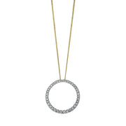 Collier    aus 750/-18 Karat Gelbgold mit 38 Diamanten 0