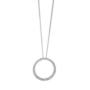 Collier    aus 750/-18 Karat Weißgold mit 38 Diamanten 0