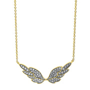 Collier    aus 750/-18 Karat Gelbgold mit 66 Diamanten 0