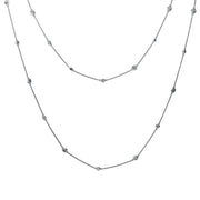 Collier - Moderner Schmuck aus Gold mit Diamanten - 4J495