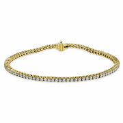 Armband    aus 585/-14 Karat Gelbgold mit 88 Diamanten 2