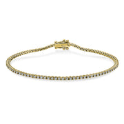 Armband - Tennisarmband aus Gold mit Diamanten - 5B980