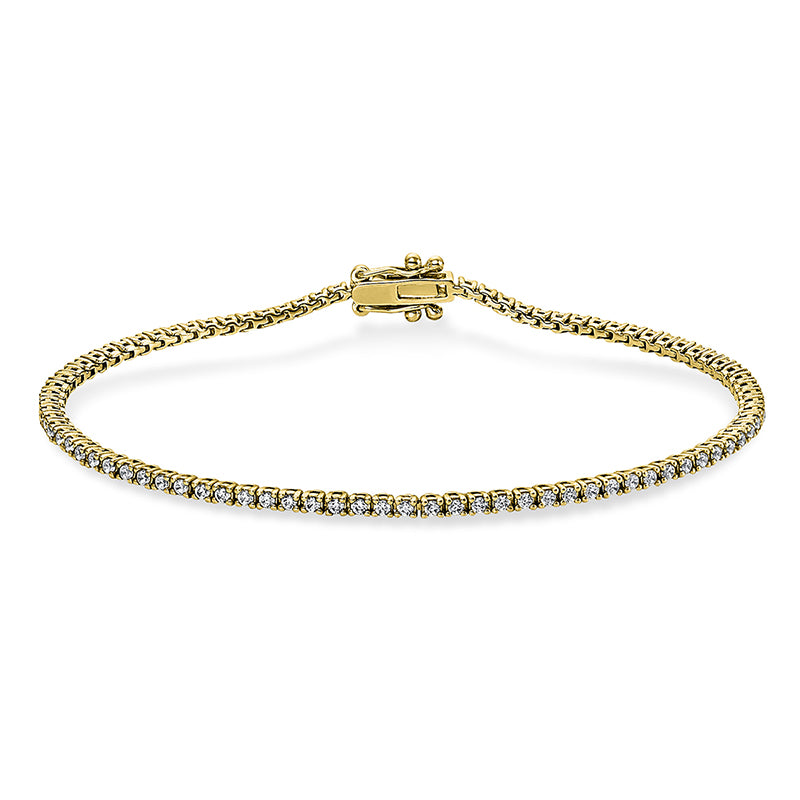 Armband - Tennisarmband aus Gold mit Diamanten - 5B980