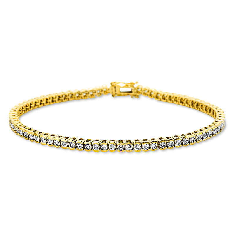 Armband - Tennisarmband aus Gold mit Diamanten - 5C181