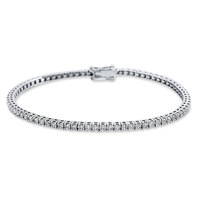 Armband    aus 750/-18 Karat Weißgold mit 79 Diamanten 2